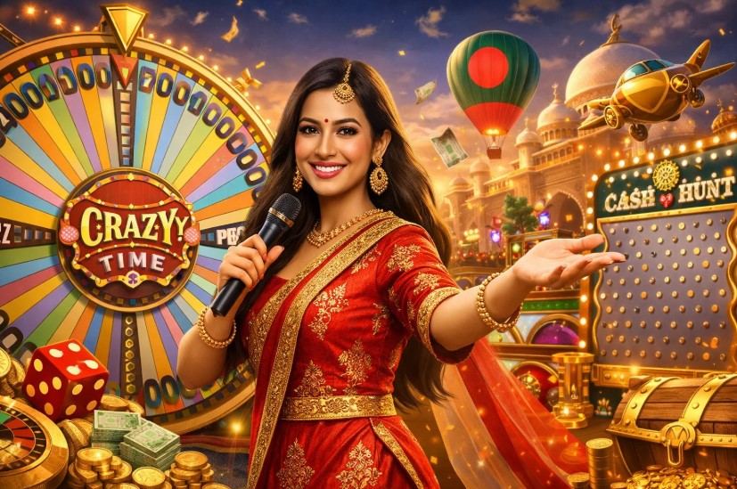 Crazy Time live casino app on mobile in Bangladesh