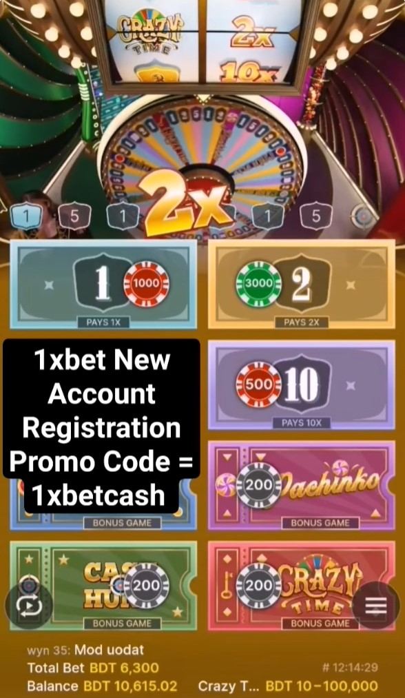 Crazy Time Bangladesh casino interface screenshot 4